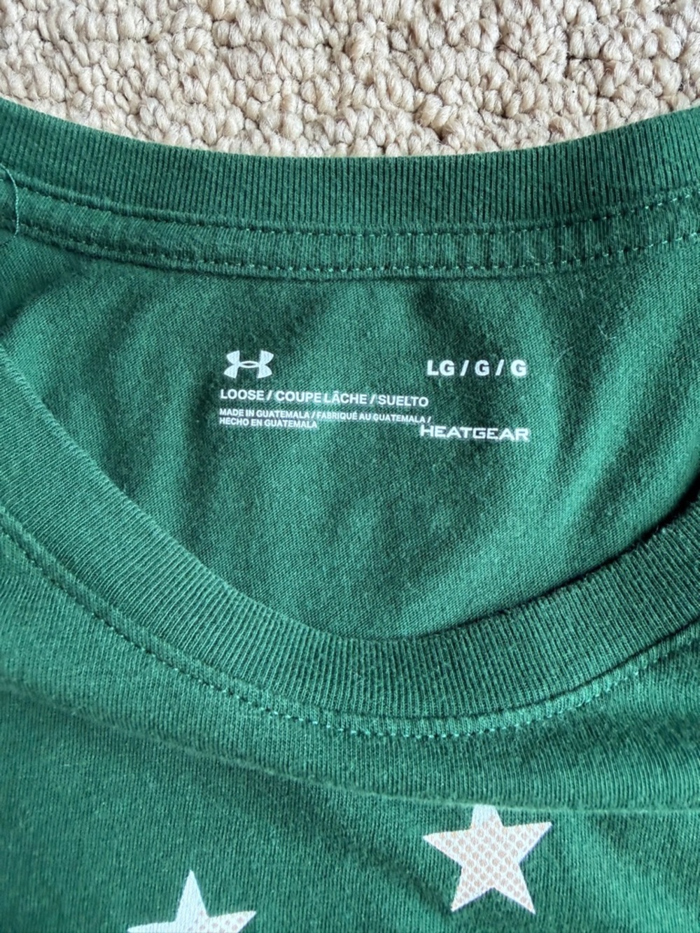 Under Armour Long Sleeve Performance U.S.M.C. Graphic Tee - Forest Green - Picture 2 of 4
